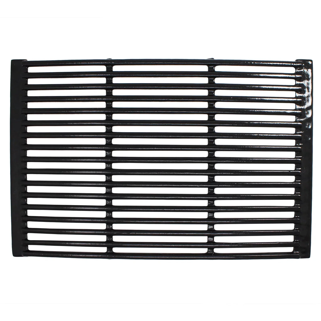 2 BBQ Grill Cooking Grates & 3 Heat Shield Plate Tent Gentlemen Parts for Charmglow 810-6320-B - Compatible Barbeque Porcelain Enameled Cast Iron Grid 19" & Flame Tamer, Flavorizer Bar