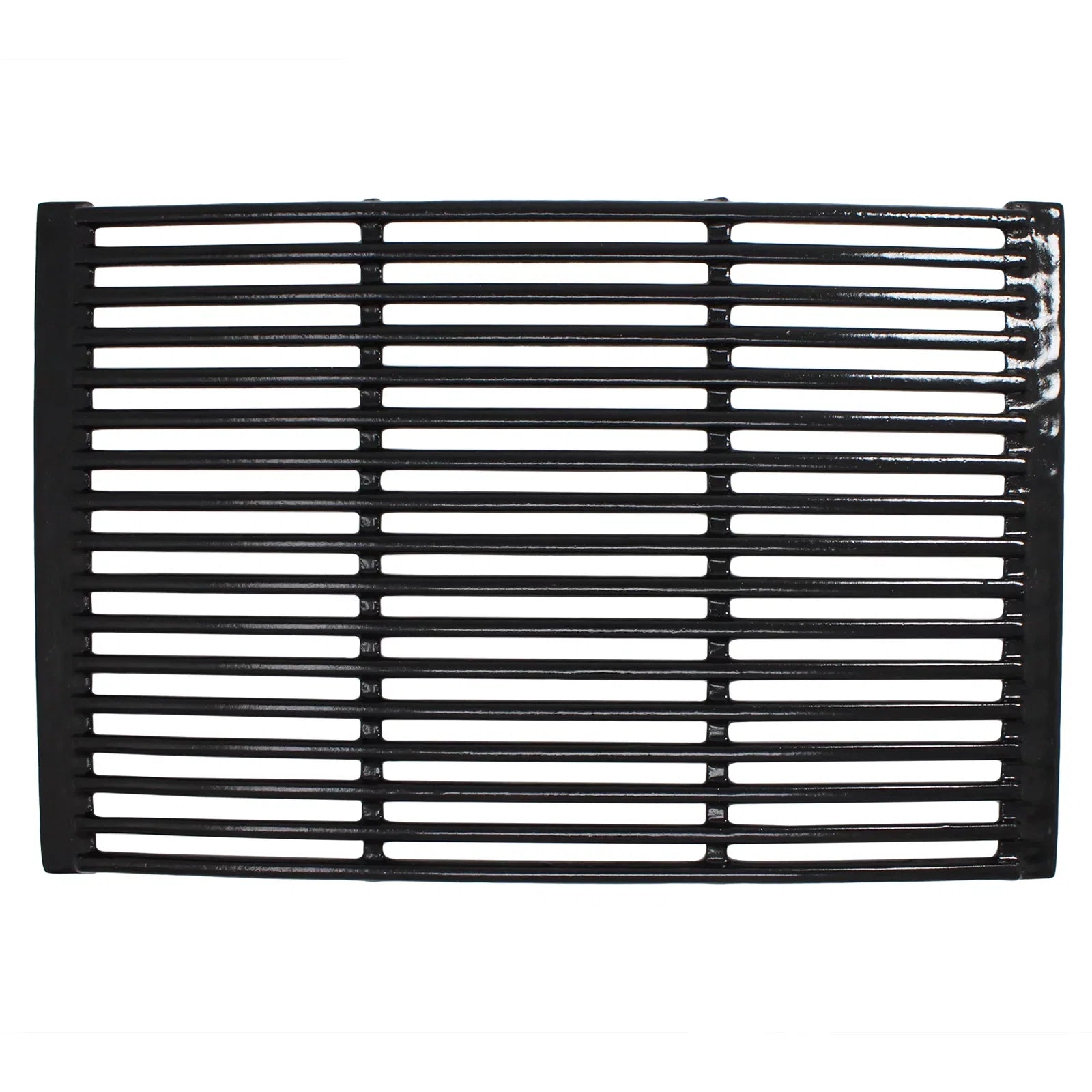 2 BBQ Grill Cooking Grates & 3 Heat Shield Plate Tent Gentlemen Parts for Charmglow 810-6320-B - Compatible Barbeque Porcelain Enameled Cast Iron Grid 19" & Flame Tamer, Flavorizer Bar