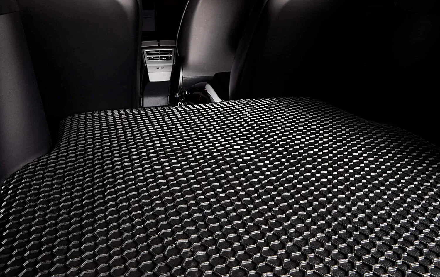 ToughPRO Floor Mat Accessories Front Mats Compatible with 2020 Dodge RAM 1500 (Crew Cab Bench Seating) - All Weather - Heavy Duty Dark Rubber