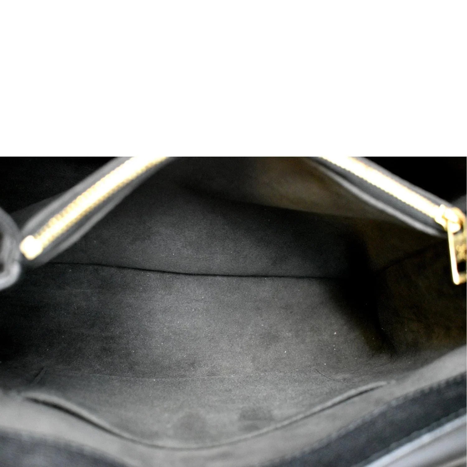 Pre-owned LOUIS VUITTON Very One Handle Monogram Leather Shoulder Bag Dark