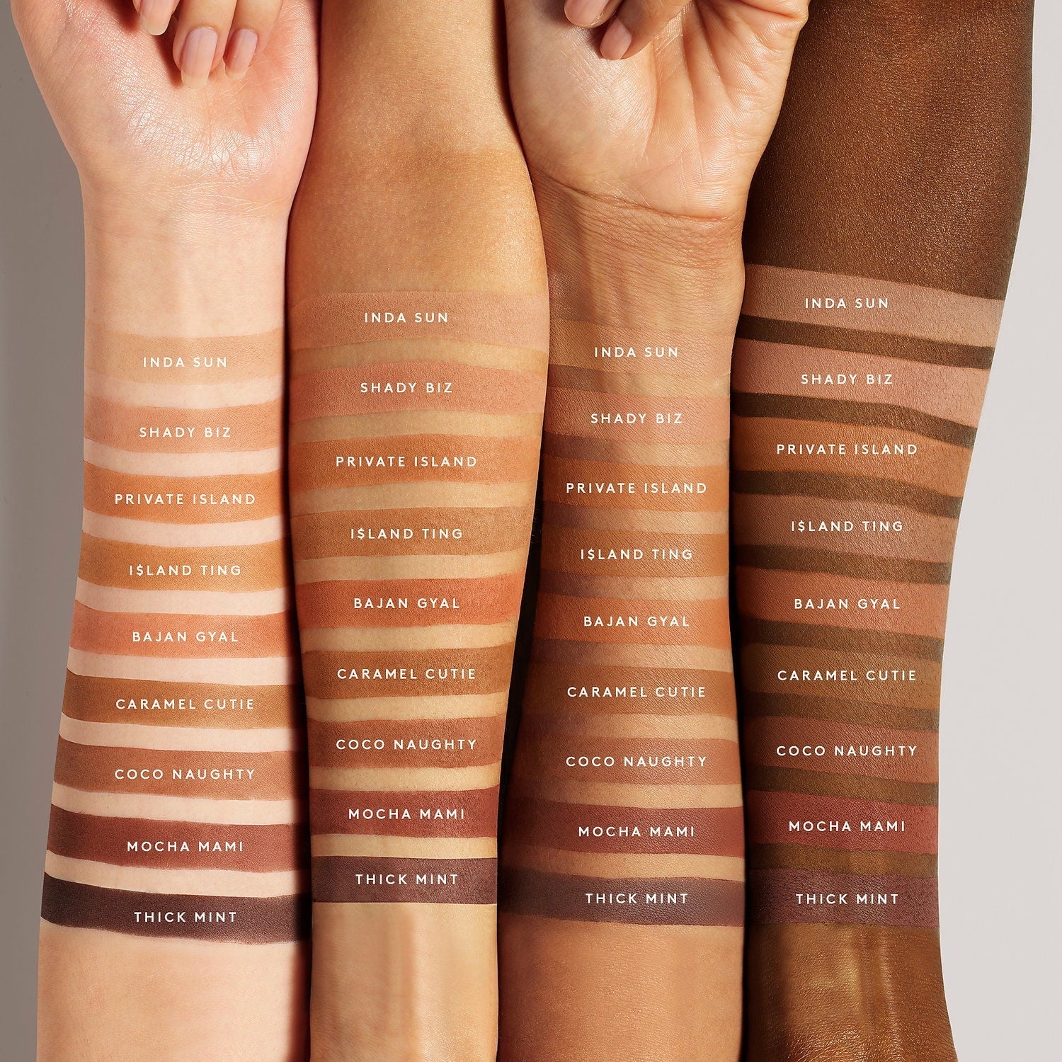 Fenty Beauty by Rihanna Sun Stalk'r Instant Warmth Bronzer - Thick Mint - deep skin tones, neutral undertones