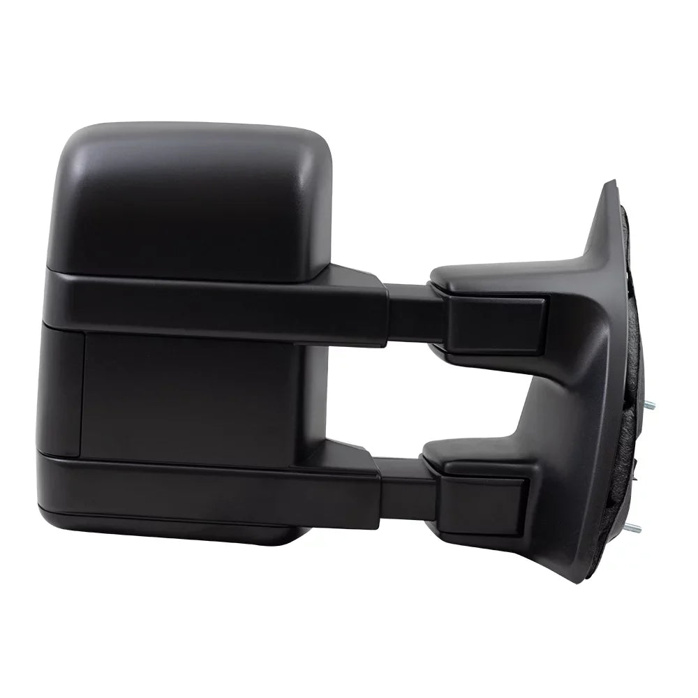 Brock Gentlemen Passengers Manual Tow Side Mirror Telescopic Dual Arm Compatible with 2008-2016 F250 F350 F450 Super Duty Pickup Truck 8C3Z17682AC