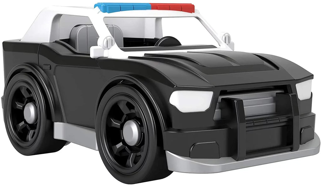 Fisher-Price Imaginext Super Cruiser, Push-Along Toy Police Car and Character Figure Set