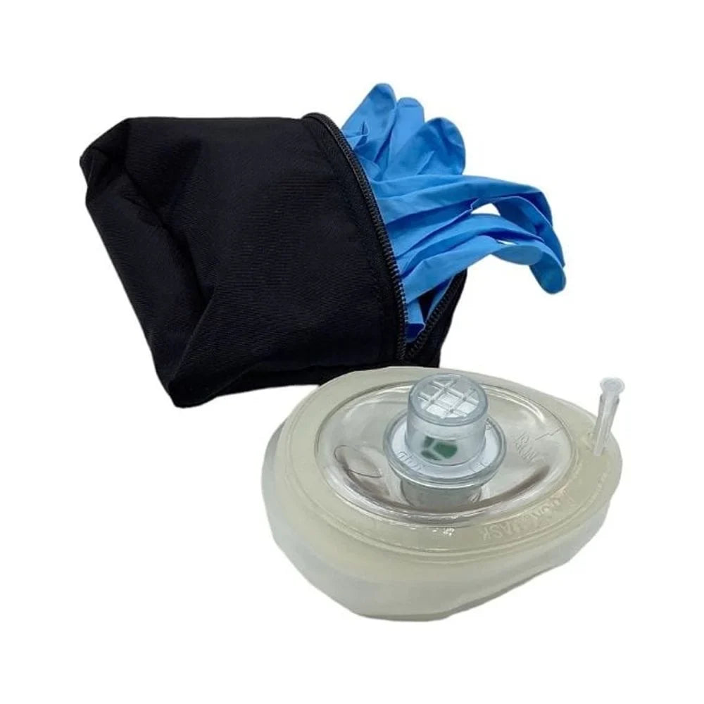 Emergency Response Products, CPR Micromask, Clear and Re-Usable with Adjustable Mask - 10 Each