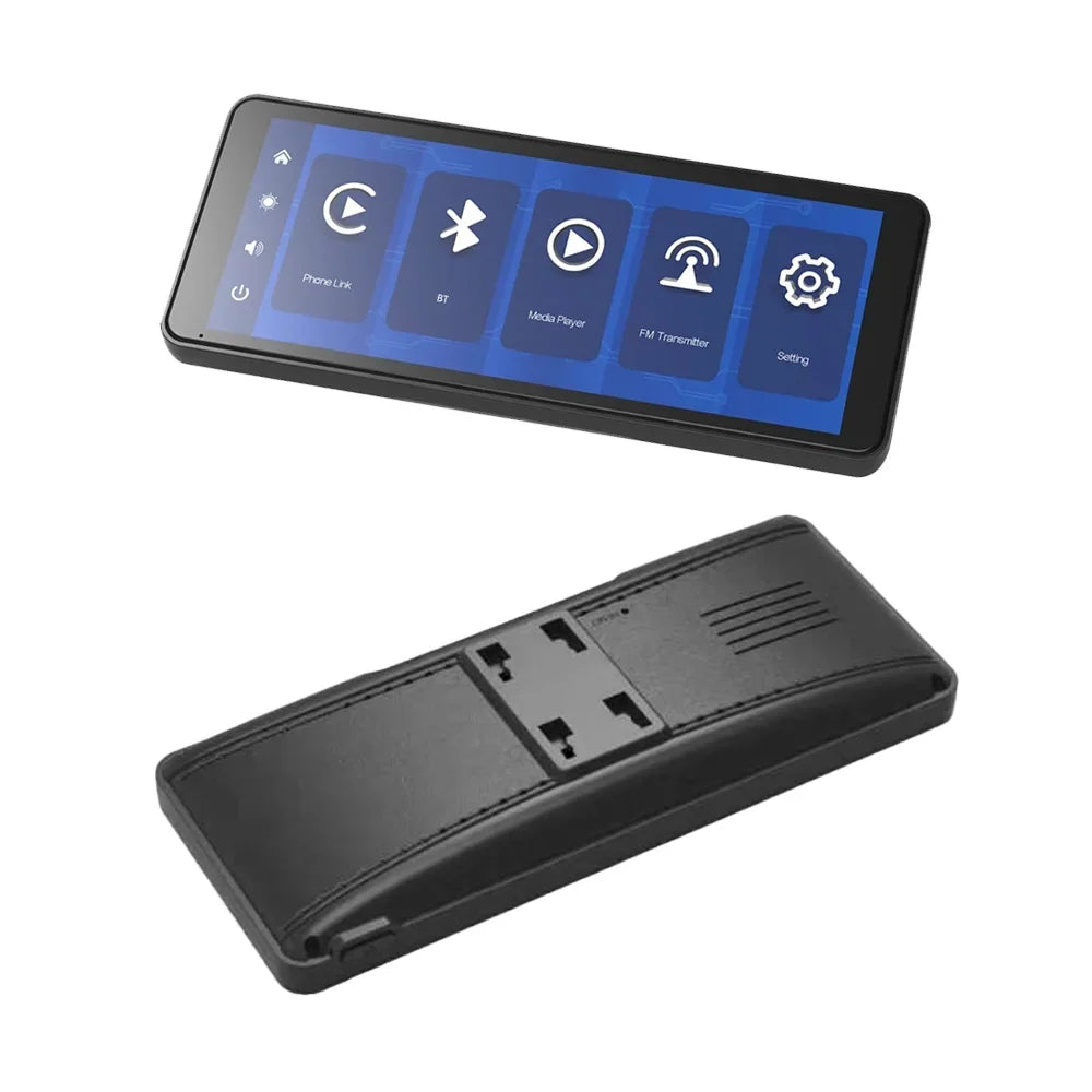 Virwir Wireless Carplay Car Stereo Portable 6.86 inch Touch Screen Carplay and Android Auto1080p Backup Camera with Mirror Link