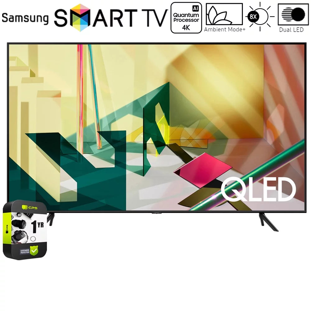 QN85Q70TA 85-inch 4K QLED Smart TV (2020 Model) Bundle with 1 Year Final Point Warranty(QN85Q70TAFXZA 85Q70TA 85Q70 85 Inch TV)
