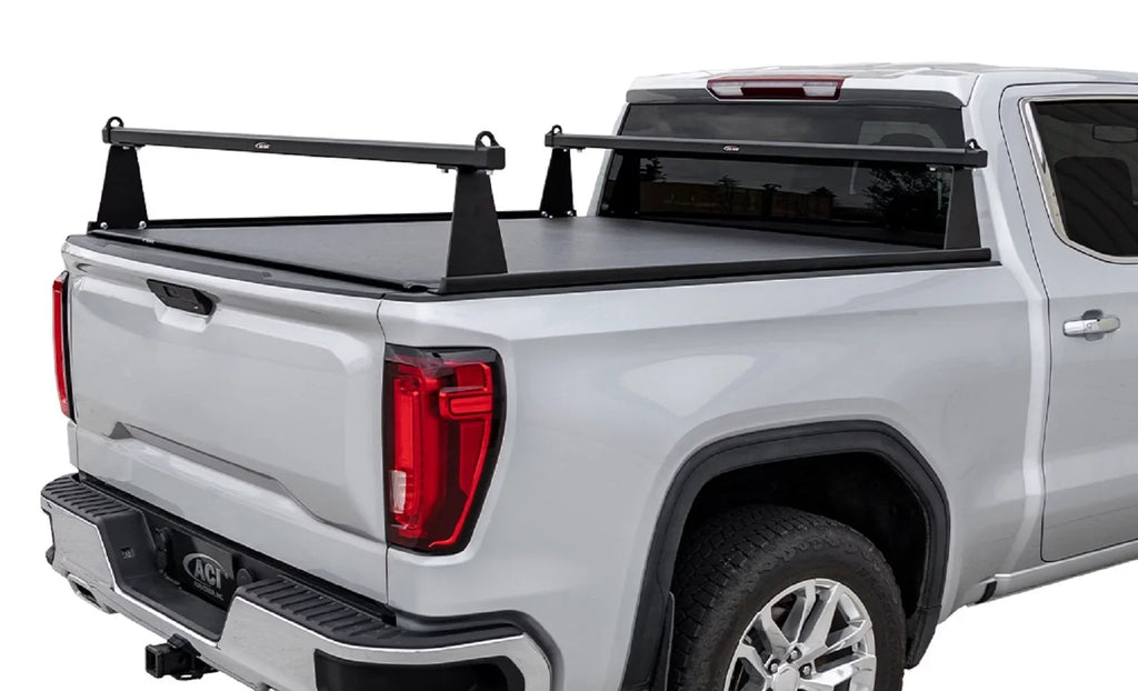 ADARAC 2008-2016 Fits Ford F-250 F-350 Super Duty 6' 8" Matte Dark Aluminum M-series Truck Bed Racks F4010032