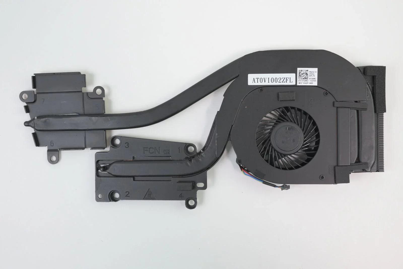 Dell Laptop 72XRJ AMD Heatsink and Fan AT0VI002ZSL Latitude E6540
