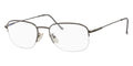 Elasta 7033 Semi-Rimless Rectangular Bakelite Eyeglasses