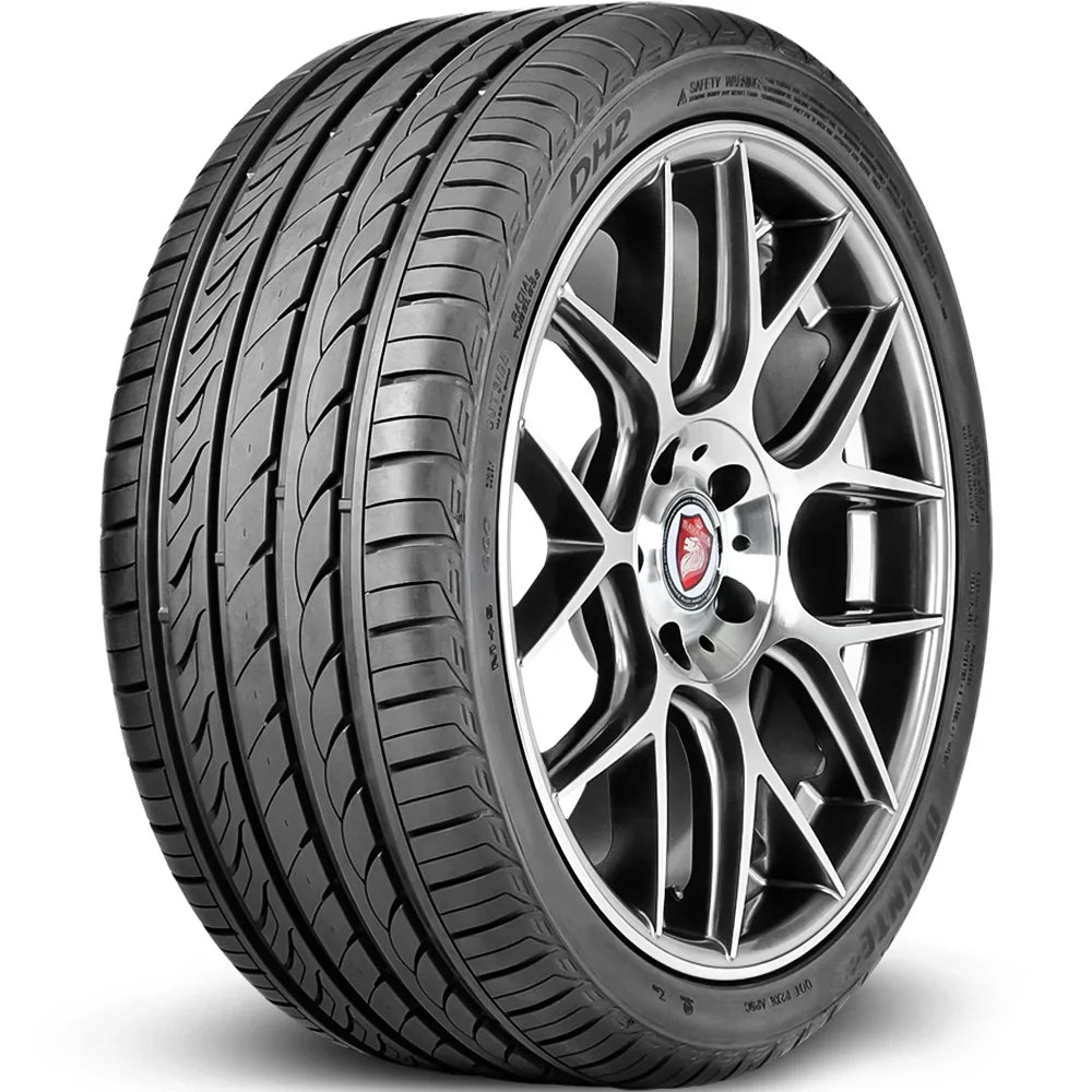 Delinte DH2 255/40R19 101Y XL A/S High Performance All Season Tire Fits: 2014 Ford Mustang GT, 2015-23 Ford Mustang EcoBoost Premium