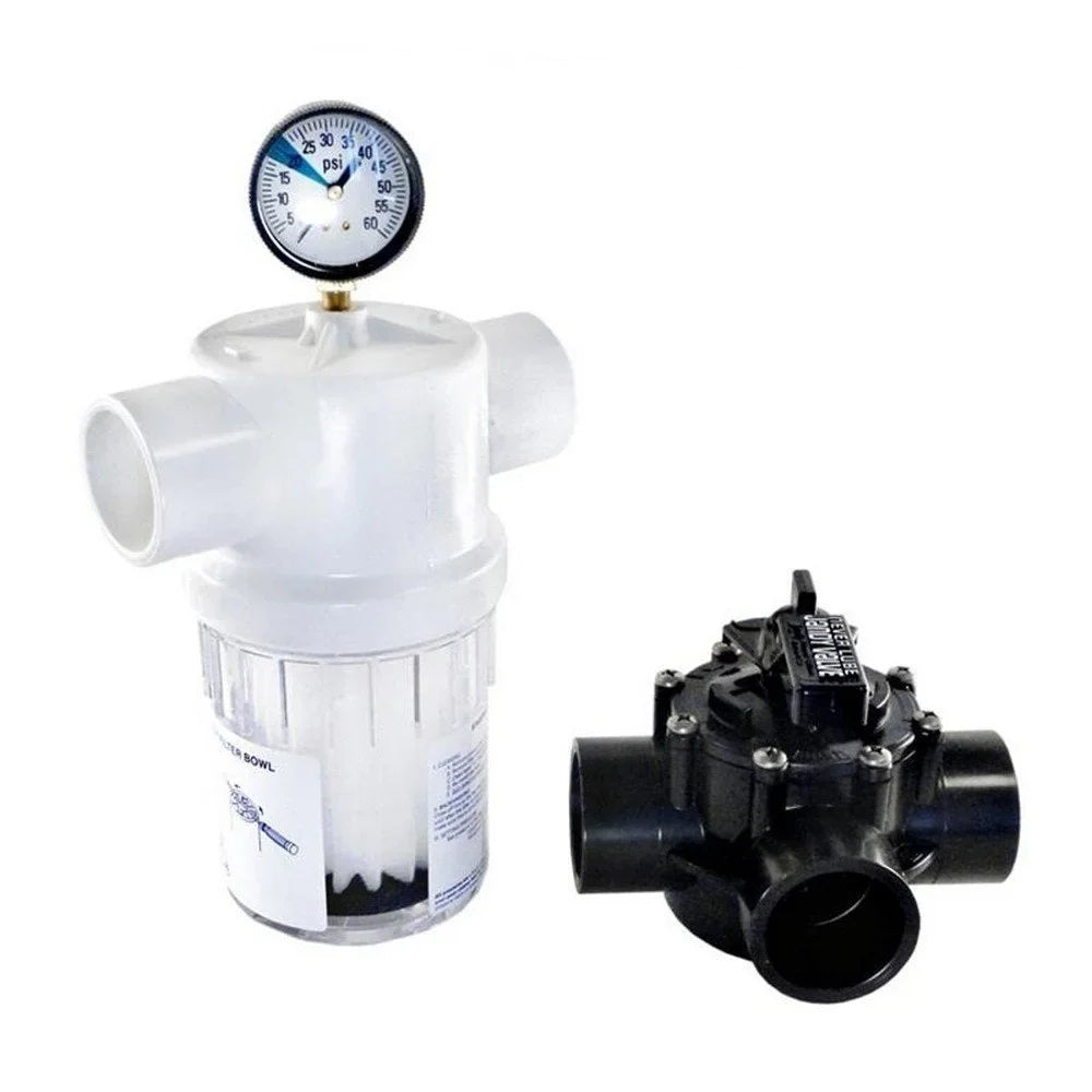 Jandy Zodiac 6488 Energy Filter With Gauge and Neverlube Valve