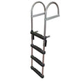 JIF Marine EPZ4 4 Step Pontoon Transom Boarding Ladder