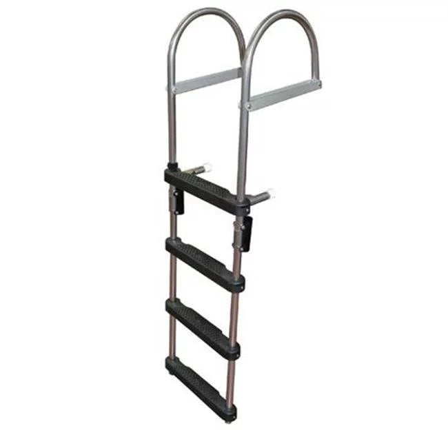 JIF Marine EPZ4 4 Step Pontoon Transom Boarding Ladder