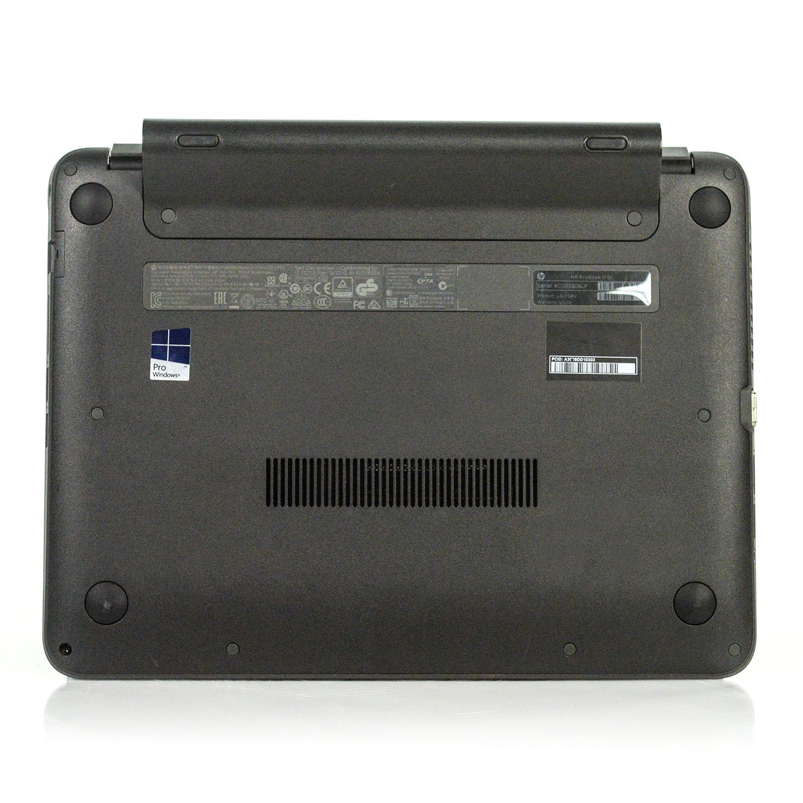 Restored HP ProBook 11 G1 11.6" Laptop Core i3 8GB 256GB SSD M.2 Integrated Graphics Win 10 Pro.WAA (Refurbished)