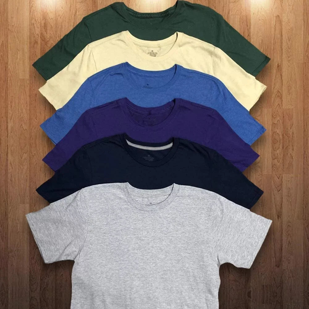 60 Pack of Bulk Individuals Cotton Crew Tshirts, Assorted Wholesale Sleeve Tee Shirts (60 Pack People Tshirts Pack A, Small)