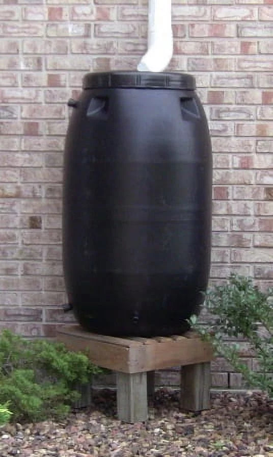 UpCycle Products 55 Gallon Dark Rain Barrel