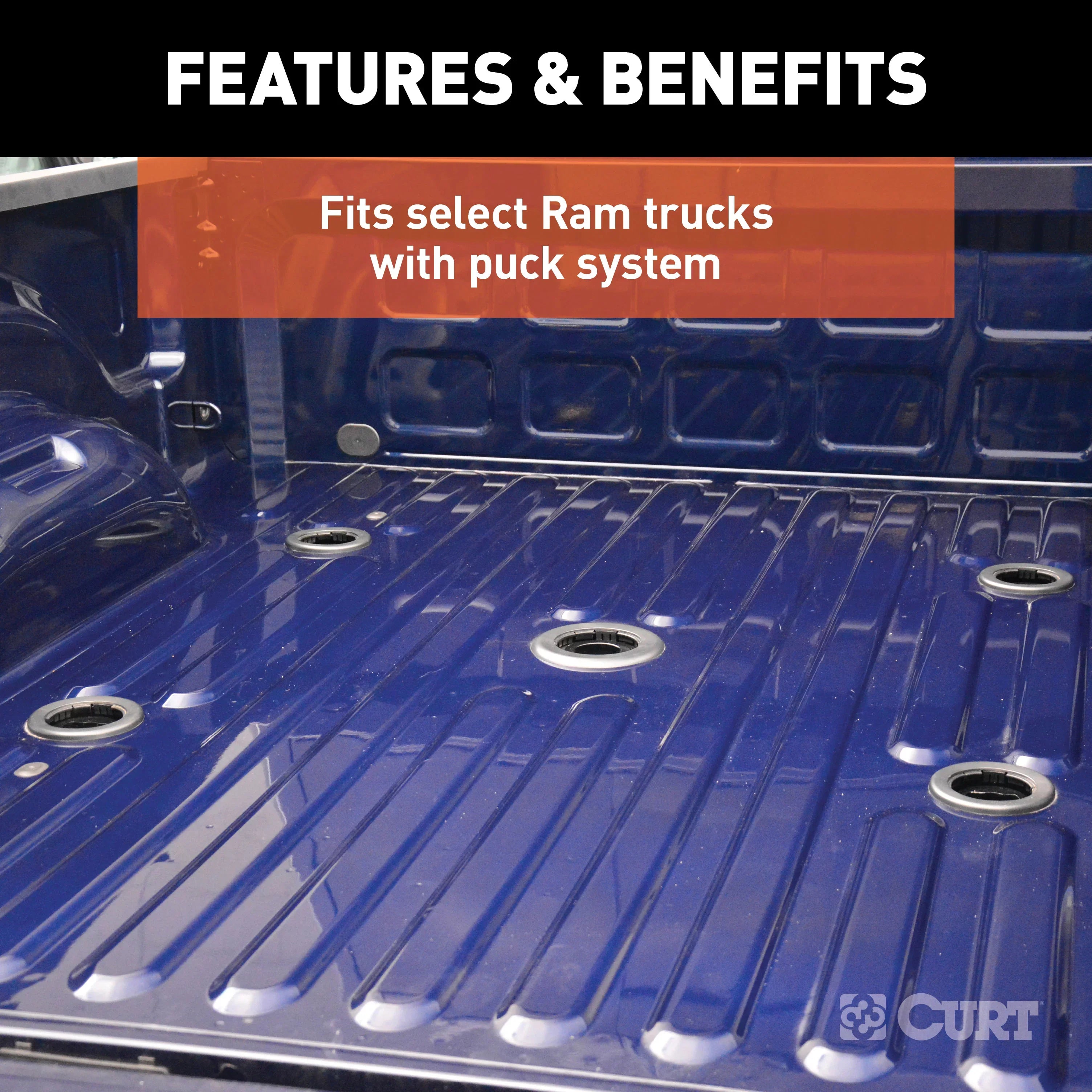 CURT Q20 5th Wheel Hitch with RAM OEM Legs