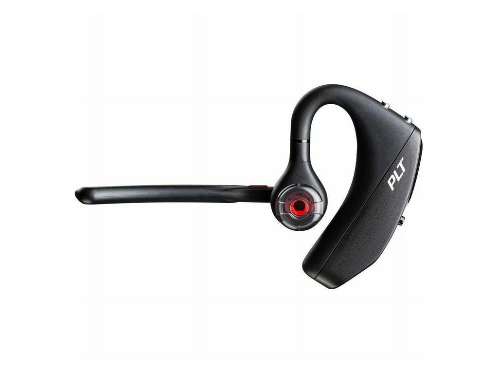 Poly Voyager 5200 USB-A UC Headset - Google Assistant, Siri - Mono - USB Type A, Micro USB - Wireless - Bluetooth - 98.4 ft - 32 Ohm - 100 Hz - 20 kHz - Over-the-ear, Earbud - Monaural - In-ear - O...