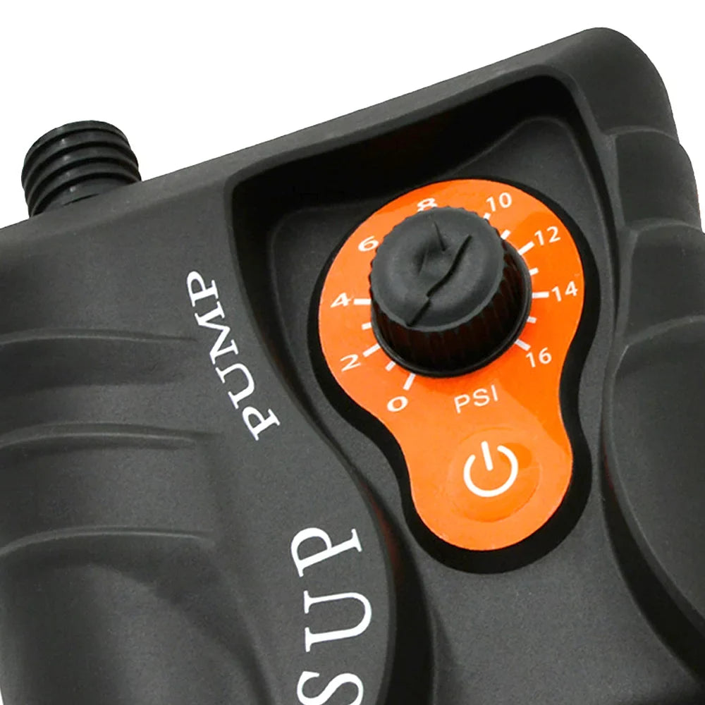 Tomshoo Intelligent Electric Air Pump for Paddle Board Inflatable Pool Boat, 16PSI High Pressure Compressor