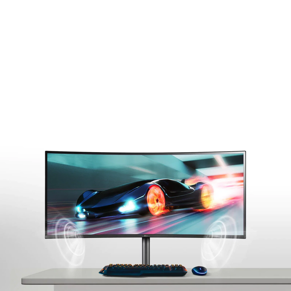 LG Ultrawide 38WQ88C-W 38" Class UW-QHD+ Curved Screen LCD Monitor, 21:9