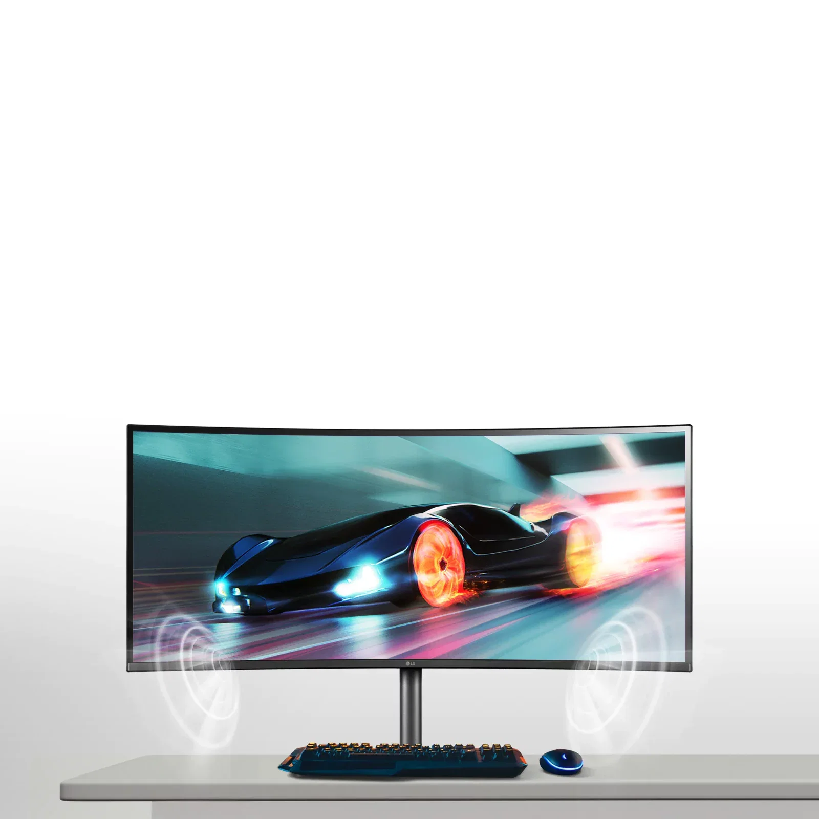 LG Ultrawide 38WQ88C-W 38" Class UW-QHD+ Curved Screen LCD Monitor, 21:9