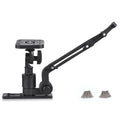 Tomshoo Durable Kayak Boat Transducer Mounting Arm, Fish Finder Mount Base Adapter, 360 Degree Swivel