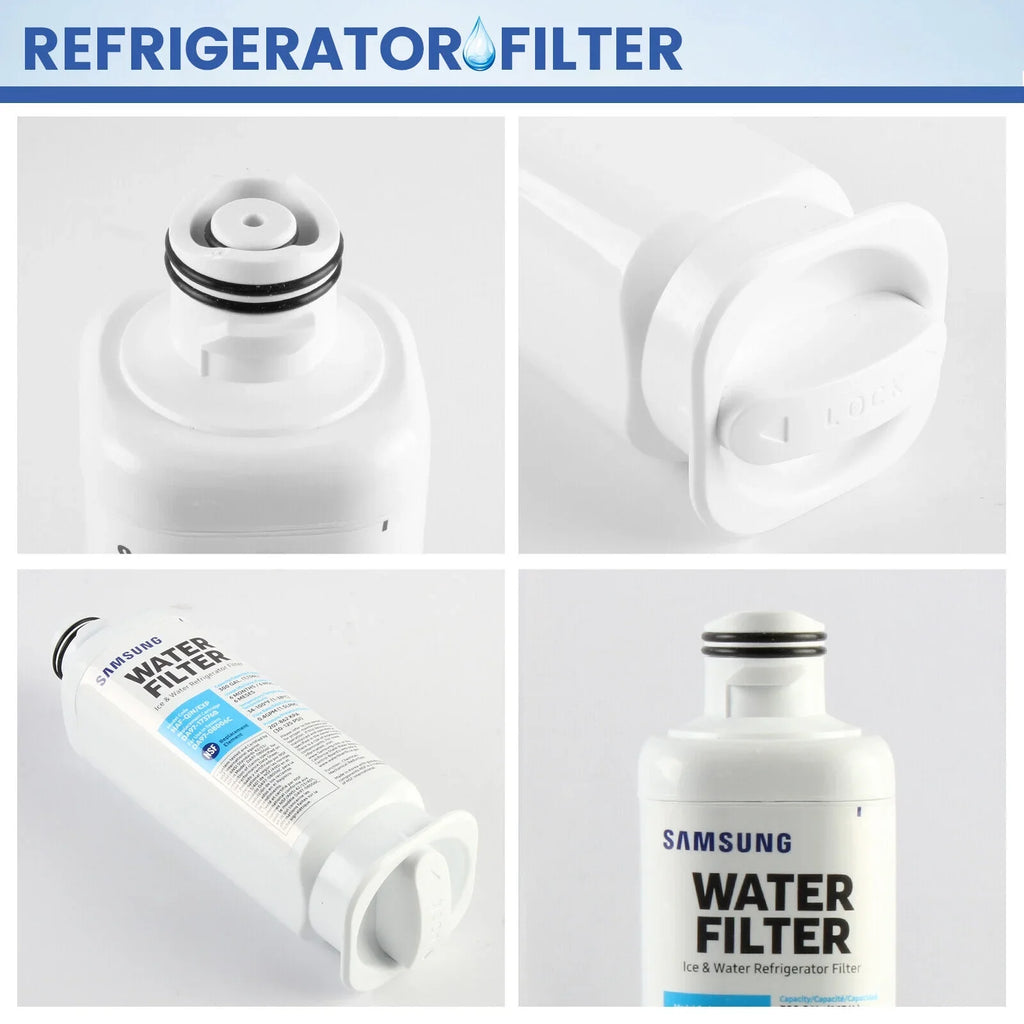 4 PACK DA97-17376B Compatible with HAF-QIN/EXP, HAF-QIN, DA97-08006C Refrigerator Water Filter