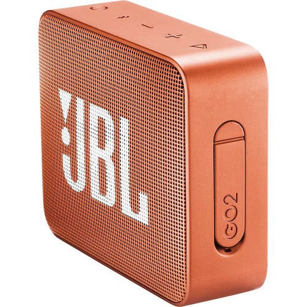 JBL GO 2 Bluetooth Portable Waterproof Speaker - Orange