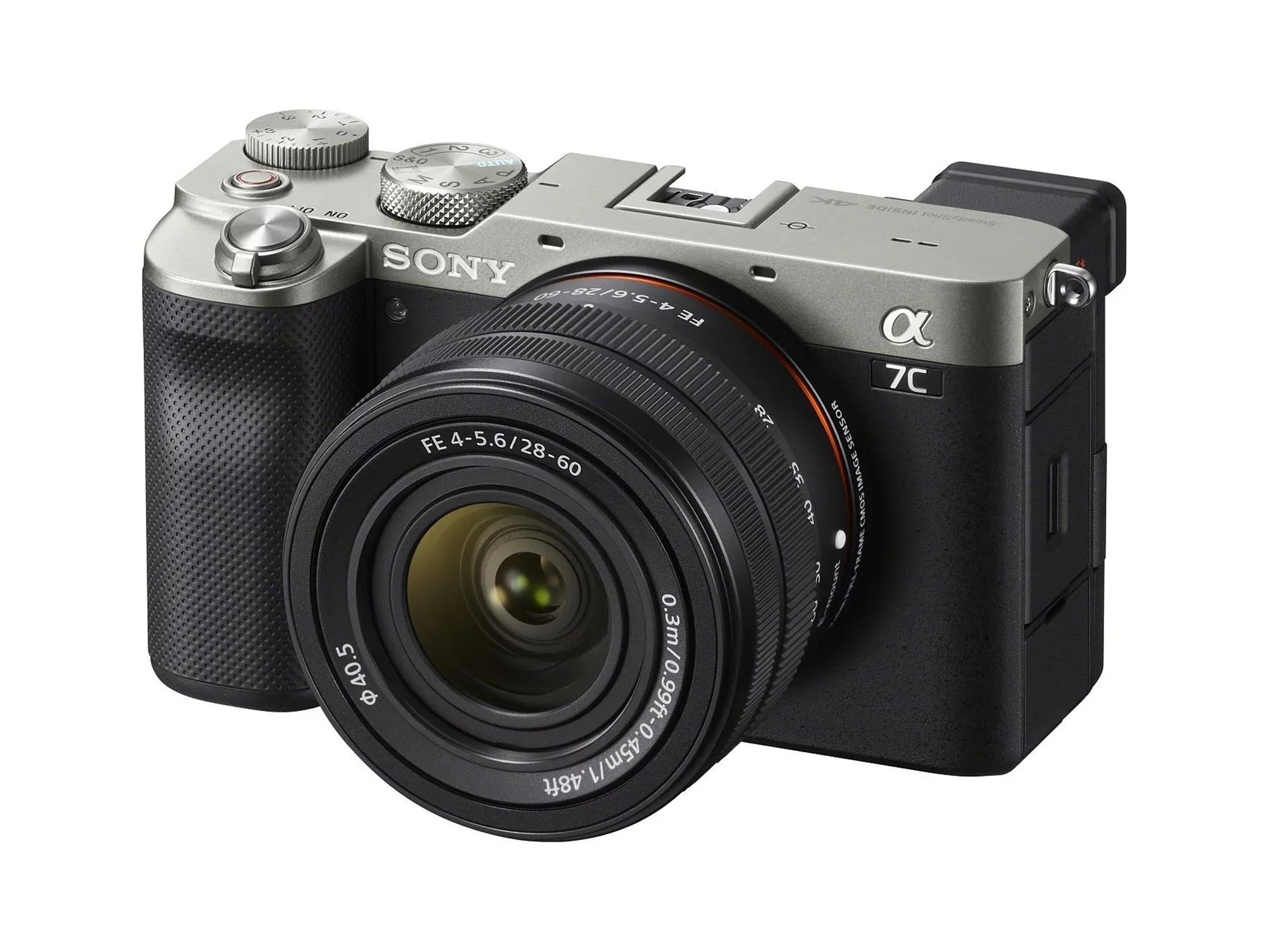 Sony Alpha a7C Mirrorless Camera with FE 28-60mm Lens (Silver) Essentials Bundle