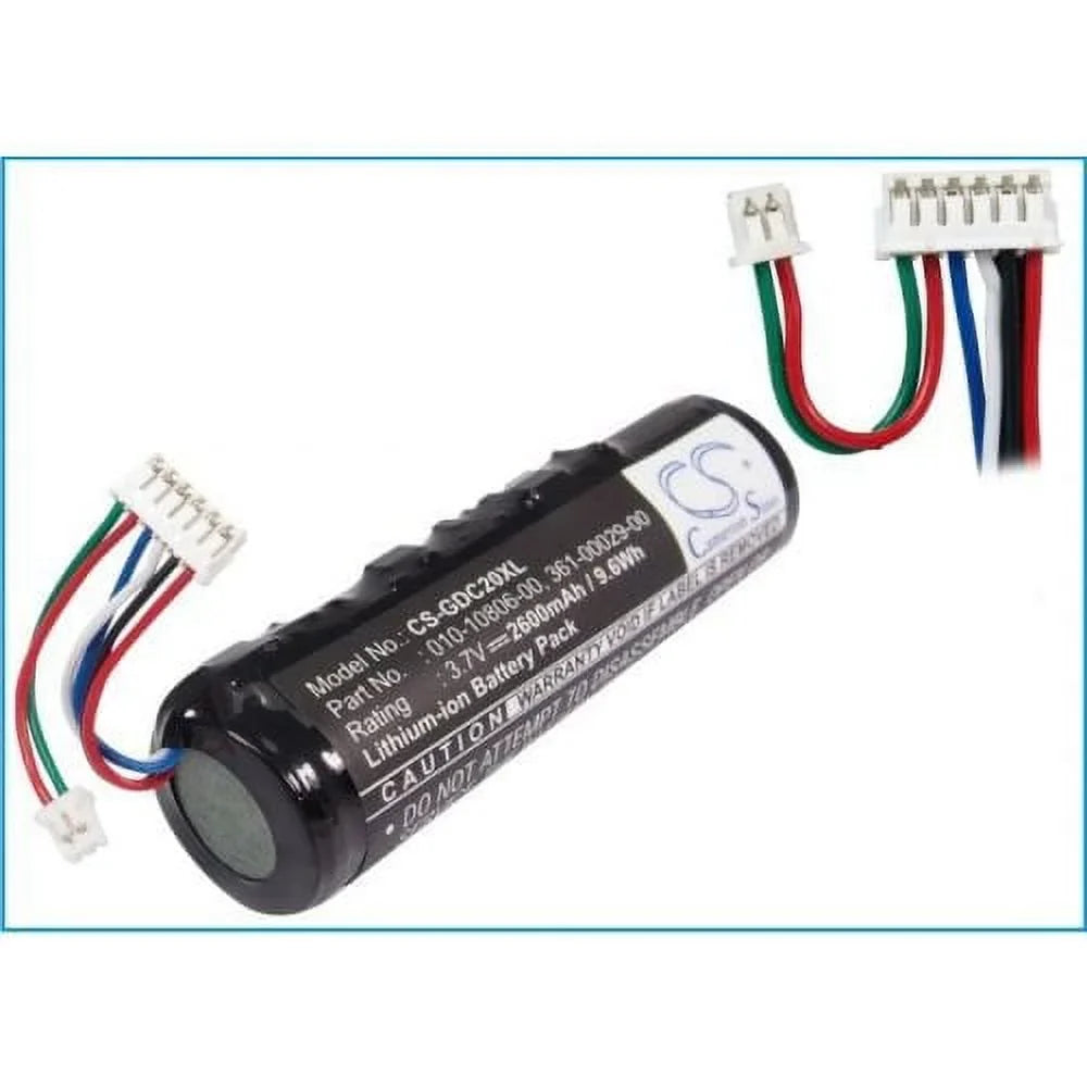 2600mAh Li-ion Edge Battery Garmin DC30