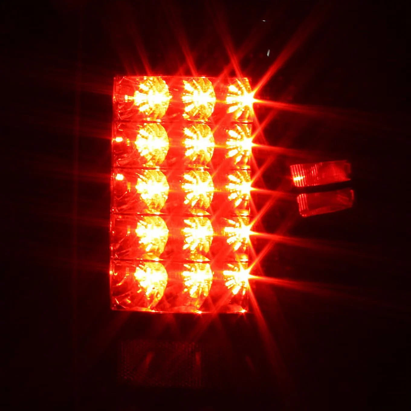 AKKON - For 2009-2018 Dodge Ram LH Left + RH Right Individuals Dark LED Tail Lights + LED 3rd Brake Light Set