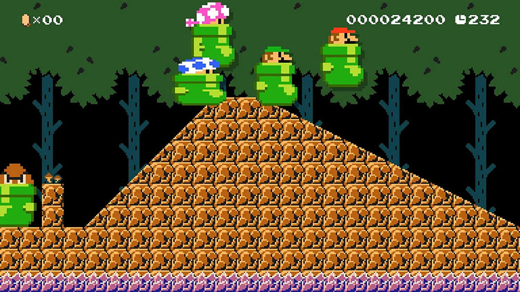 Termination Switch - Super Mario Maker 2 Video Game