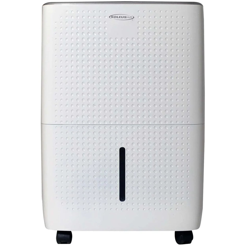 Soleus AC Energy Star 25-Pint Portable Dehumidifier with Auto-Shutoff & Timer, Home Dehumidifier and Moisture Absorber For Gentlemen Garage, Living Room in White