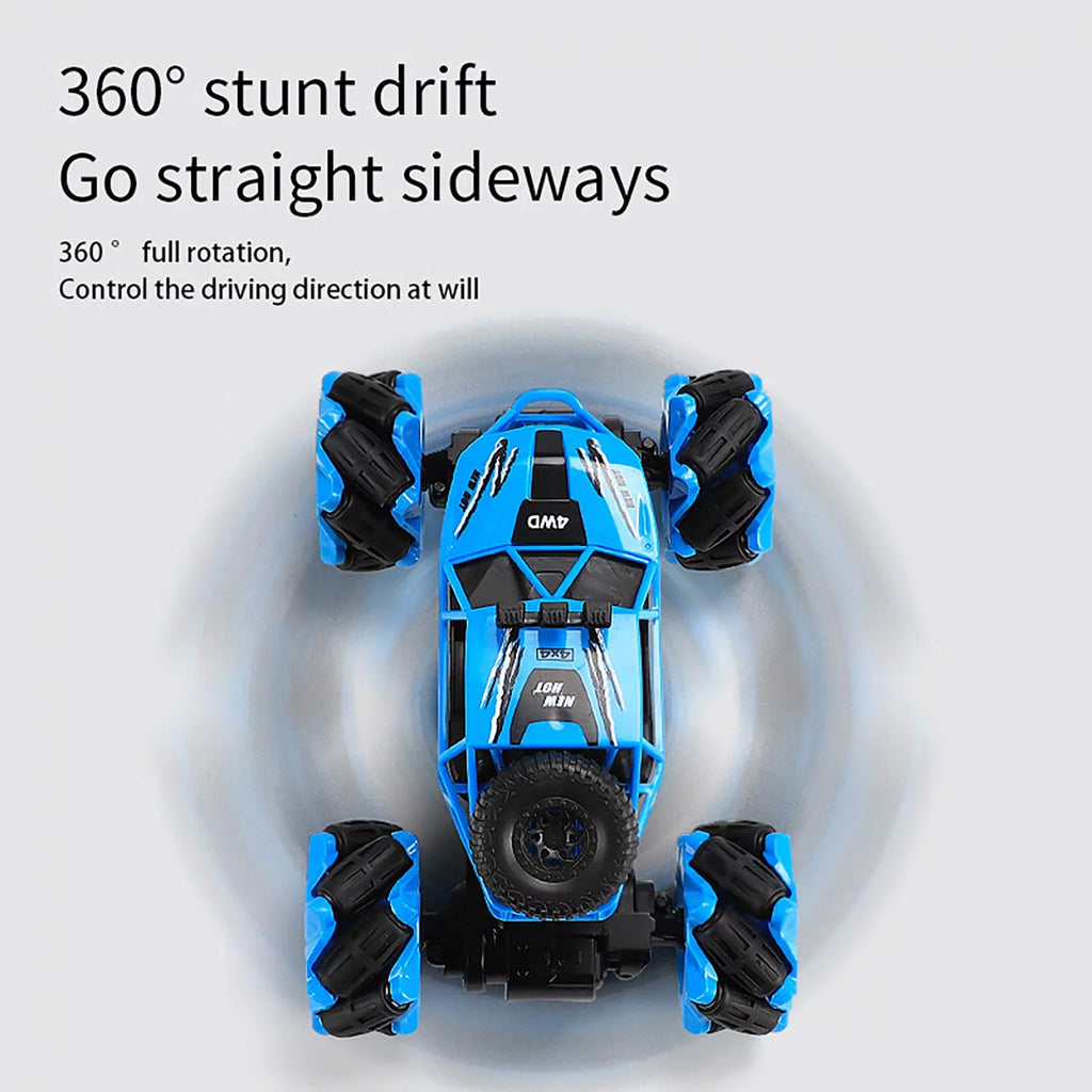 YHAIOGS Remote Control Stunt Car Remote Control 360 Rotation Gesture Induction Climbing off Road Vehicle