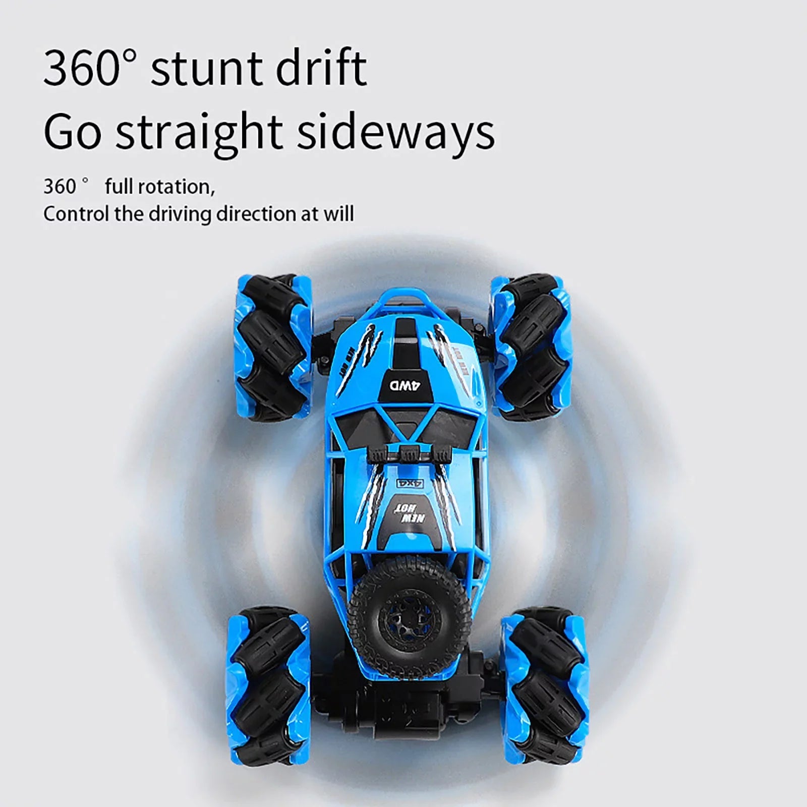 YHAIOGS Remote Control Stunt Car Remote Control 360 Rotation Gesture Induction Climbing off Road Vehicle