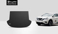 ToughPRO - Trunk Mat Compatible with Nissan Murano - All Weather Heavy Duty (Made in USA) - Midnight Rubber - 2019