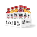 Bai Flavored Water, Rainforest Variety Pack, Antioxidant Infused Drinks, 18 Fluid Ounce Bottles, 12 Count, 3 Each of Brasilia Blueberry, Costa Rica Gentlemen Malawi Mango, Sumatra Dragonfruit