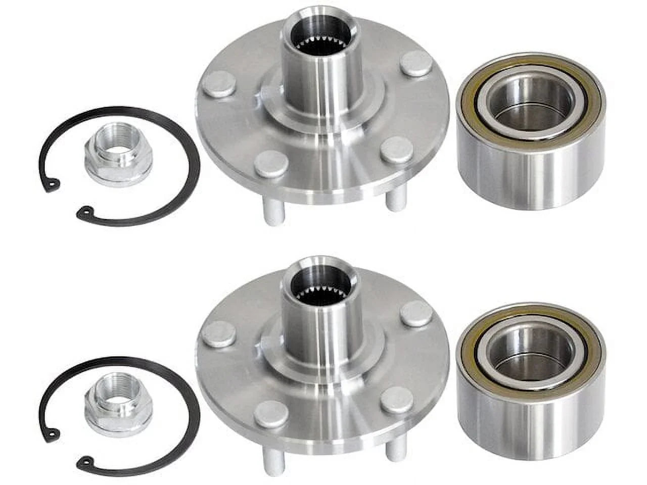 Front Wheel Hub Repair Kit - Compatible with 1992 - 2003 ES300 1993 1994 1995 1996 1997 1998 1999 2000 2001 2002