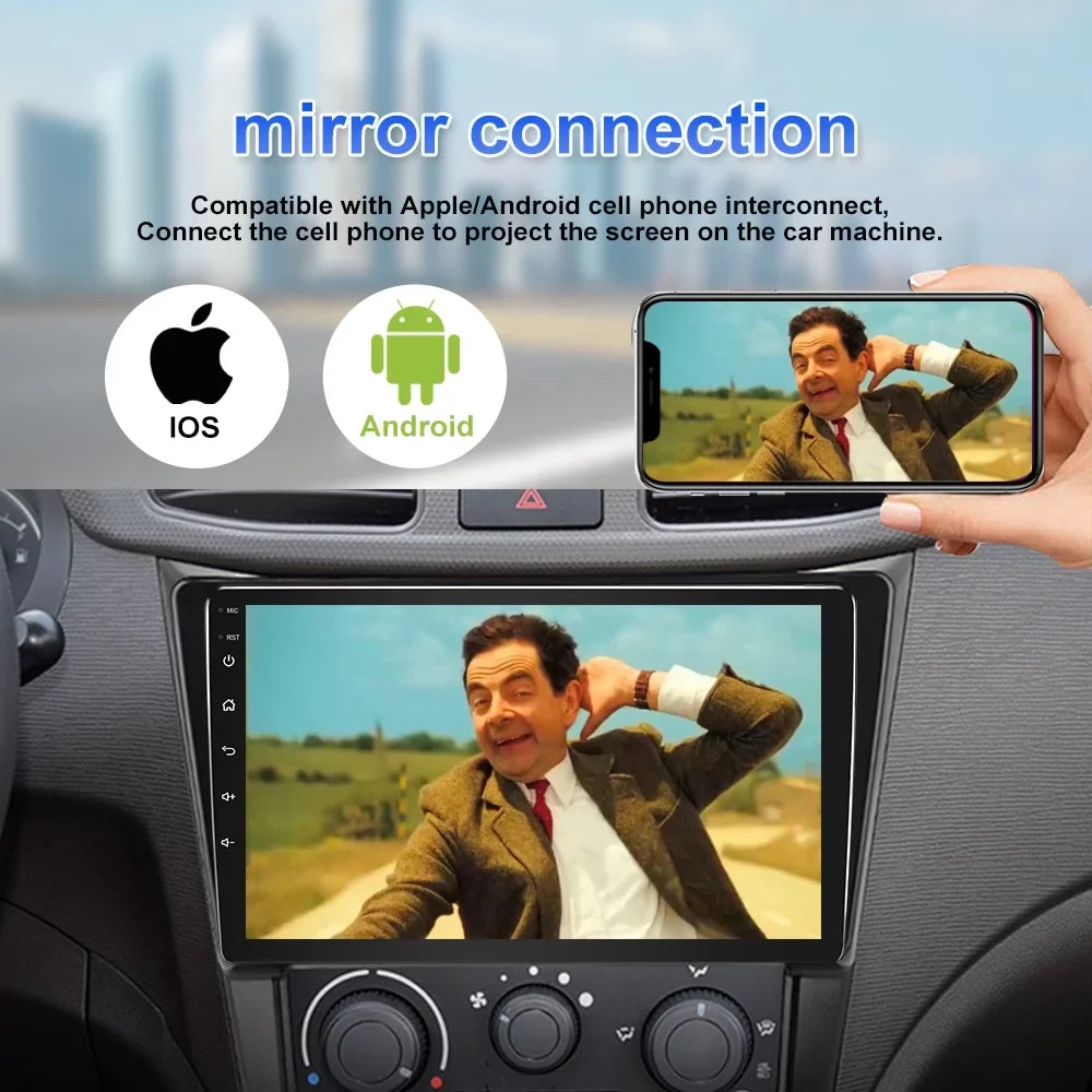 For Isuzu D-Max Dmax 2019+ with Carplay Android Auto 9'' Car Stereo Radio Android 12 WIFI GPS FM Bluetooth,with HD Rearview Camera
