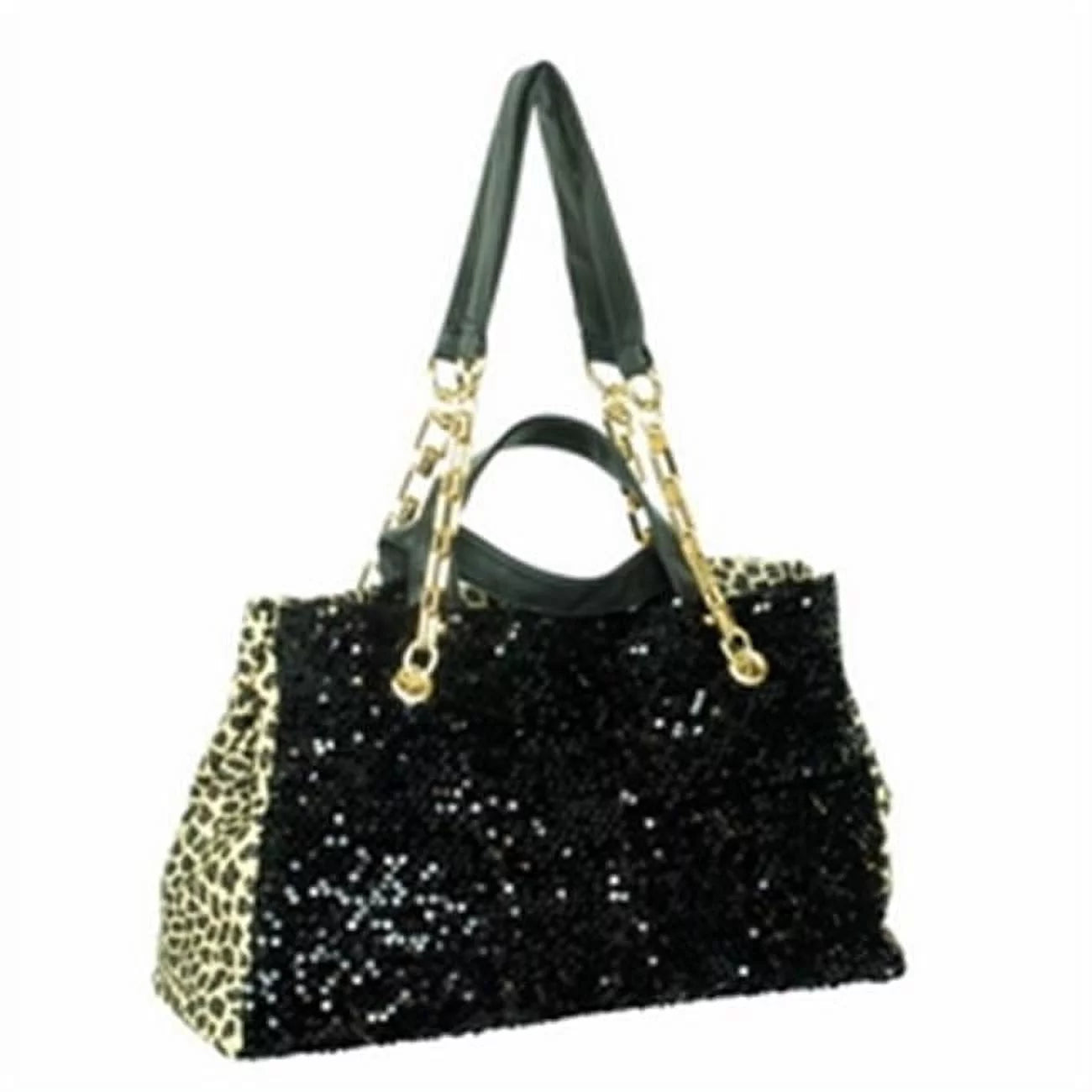 Blancho Bedding My Love - Stylish Ebony Four Carrying Handles Bag Handbag Purse