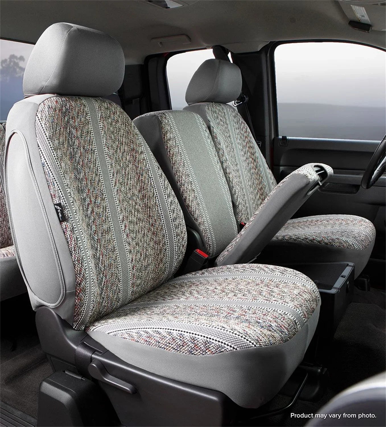 Fia Inc. TR49-15 GRAY FIATR49-15 GRAY 06-08 RAM 1500 MEGA CAB/06-09 RAM 2500/3500 FRONT 40/20/40 SPLIT A/REST CUSHION