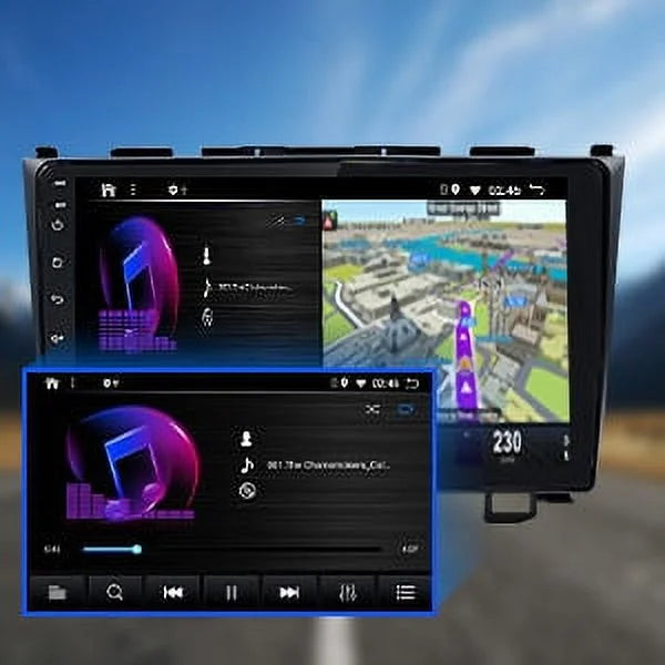 JMANCE Car Stereo for Honda CR-V 2007-2011 with Carplay & Android Auto 9 inch Touch Screen GPS Mutimedia Player