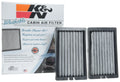 K&N VF2064 CABIN AIR FILTER (2 PIECE DESIGN)