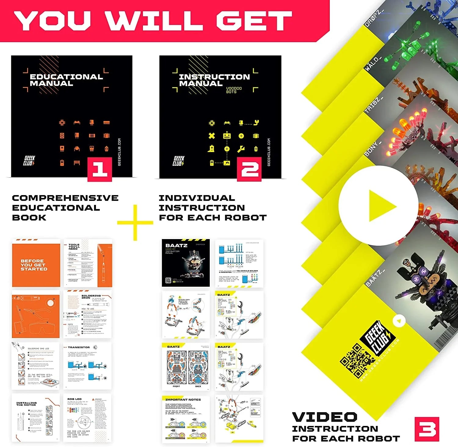 Voodoo 7 ROBOTS full set Printed Circuit Boards