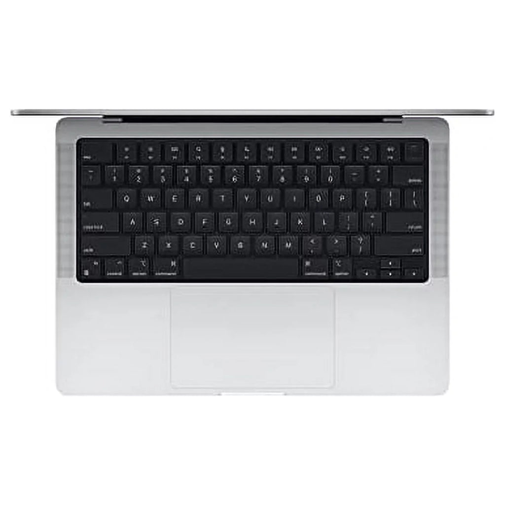 Restored MacBook Pro (14-inch, M1 Pro chip with 8 core CPU and 14 core GPU, 16GB RAM, 512GB SSD) - Silver (Refurbished)