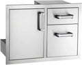 Fire Magic Premium Flush 30-inch Access Door & Double Drawer Combo With Soft Close - 53810sc