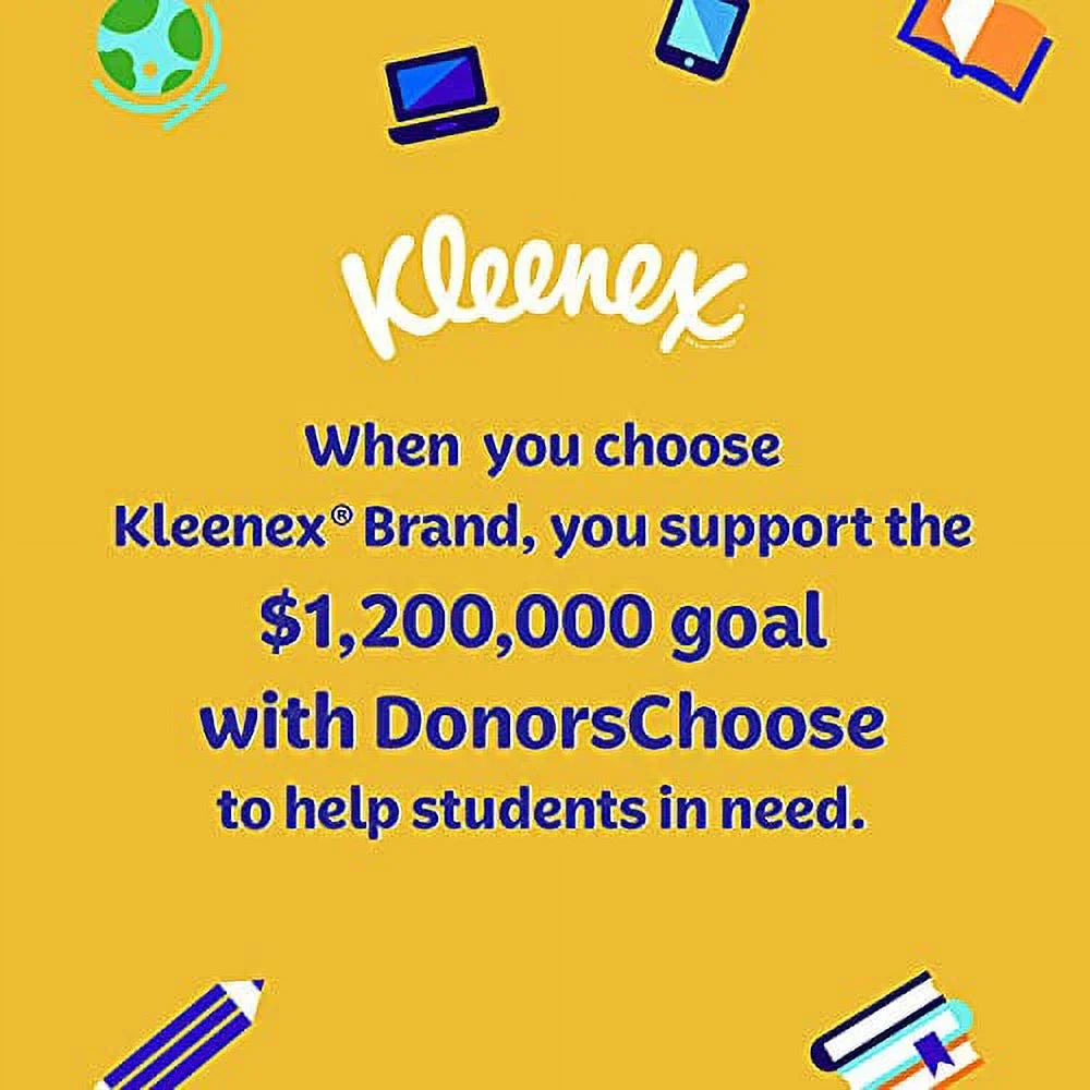 Kleenex Expressions Ultra Soft Facial Tissues, 18 Cube Boxes, 65 Tissues per Box (1,170 Total Tissues)