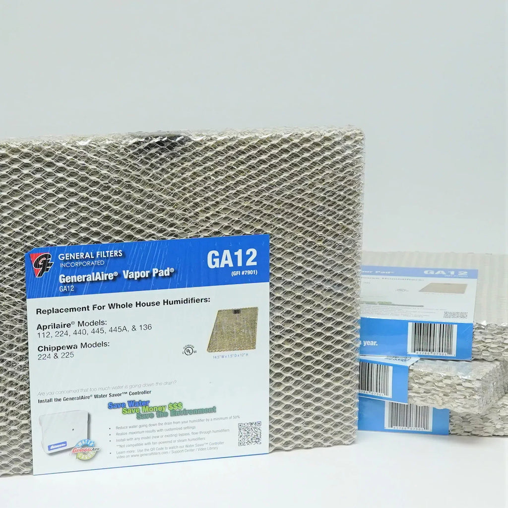 Water Panel #12 4 Pack for Aprilaire 440 445 Humidifier Pad Filter