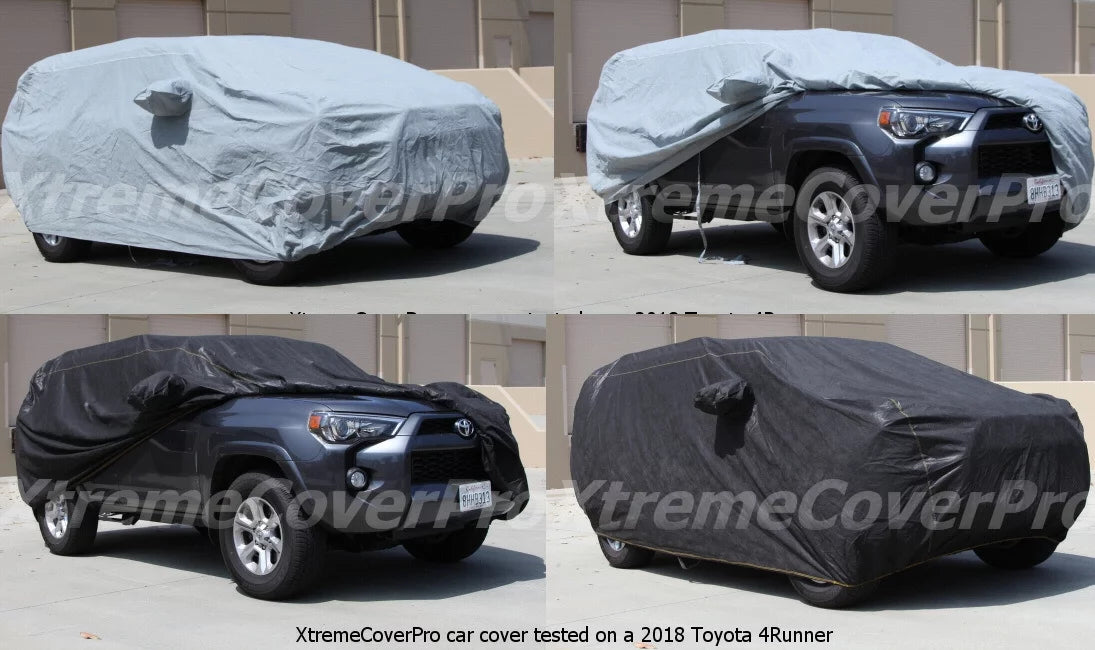 Car Cover fits 2019 2020 Cadillac XT4 XCP XtremeCoverPro Waterproof Silver Series Grey