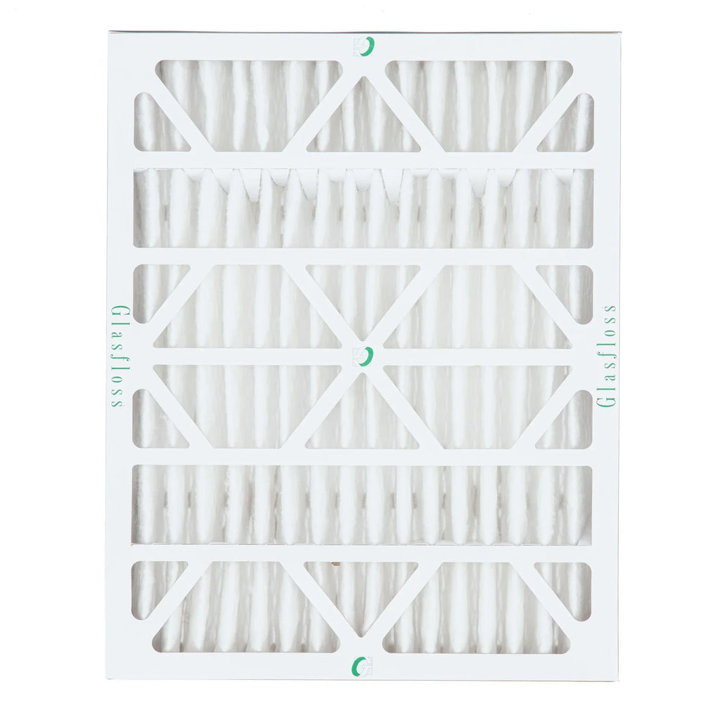 6 Pack of 16x20x4 MERV 13 Pleated 4" Inch Air Filters by Glasfloss. Actual Size: 15-1/2 x 19-1/2 x 3-3/4